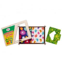 Деревяна іграшка Ubumblebees PSD084 Дощечки Сегена з візерунками