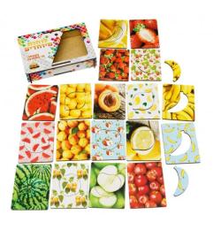 Деревяна іграшка Ubumblebees PSF035 Дощечки Сегена Фрукти