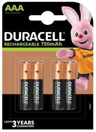 Акумулятор Duracell HR03 (AAA) 750mAh 4 шт