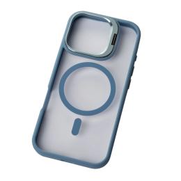 Чохол-накладка Infinity MagSafe CAMERA GLASS PROTECTION для iPhone 16 Pro Max Blue (2000000395586)