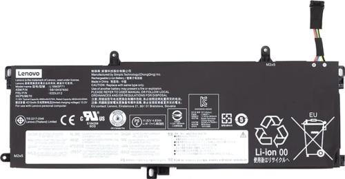 Акумулятор до ноутбука PowerPlant NB481262 Lenovo ThinkPad T590 (L18M3P71) 11.52V 4950mAh (original)