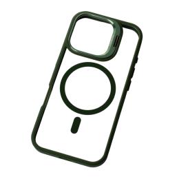 Чохол-накладка Infinity MagSafe CAMERA GLASS PROTECTION для iPhone 16 Pro Dark Green (2000000395487)