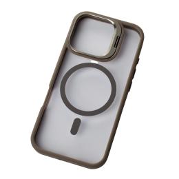 Чохол-накладка Infinity MagSafe CAMERA GLASS PROTECTION для iPhone 16 Pro Gray (2000000395524)