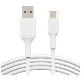 Дата-кабель Belkin PVC White USB 2.0 AM to Type-C 1m (CAB001BT1MWH)