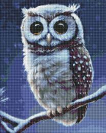 Алмазна мозаїка Ідейка AMO7413 Лісова совушка, 40 х 50