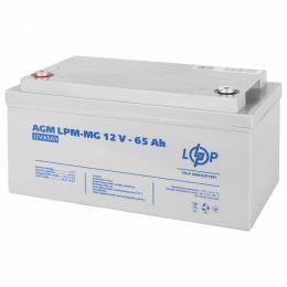 Акумулятор для ДБЖ LogicPower LPM-MG 12 - 65 AH (3872) Gray