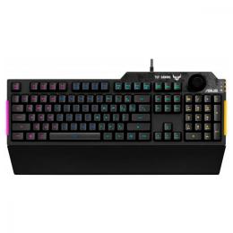 Клавіатура Asus TUF Gaming Black RGB (90MP01X0-BKMA00) (ENG/UKR/RU)