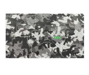 Скін для геймпада PS Accessories для PS4 Khaki Хакі зимнє