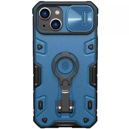 Чохол-накладка Nillkin CamShield Armor Pro no logo (шторка на камеру) для Apple iPhone 14 Blue