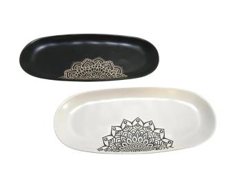 Блюдо LIMITED EDITION KORA (JH8352-2) White 25.5 см