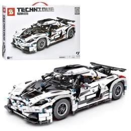 Конструктор Bambi 8607 Гоночна машина 1275 деталей