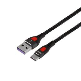 Дата-кабель Remax RC-188a 1m USB(тато) - Type C(тато) Black Super Fast Charge 5A