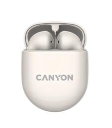 Бездротові навушники Canyon TWS-6 Beige (CNS-TWS6BE)