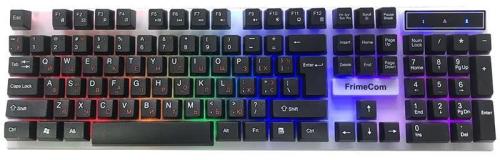 Клавіатура FrimeCom FC-801А-USB Black (ENG/UKR/RU)