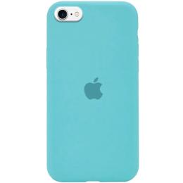 Чохол-накладка Infinity Silicone Case для Apple iPhone SE (2020) Marine Green