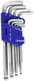 Набір шестигранних ключів S&amp;R Cr-V