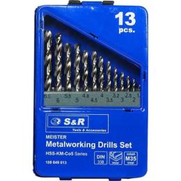 Набір свердел і зубил S&amp;R 108849013