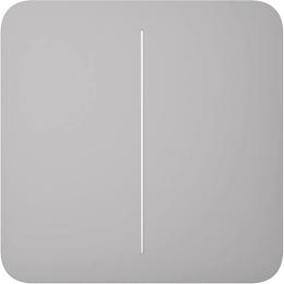 Клавіша для вимикача Ajax SoloButton 2-gang для LightSwitch Jeweler Fog Бездротовий (000029814)