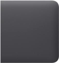 Клавіша для вимикача Ajax SideButton 1-gang 2-way for LightSwitch Jeweler Graphite Бездротовий (000029821)