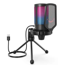 Мікрофон Fifine AmpliGame A6V Black