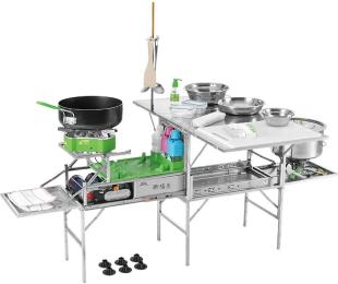 Складна похідна кухня BRS 96 Gray