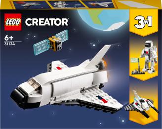 Конструктор LEGO Creator Космічний шатл 144 деталей 31134
