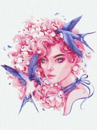 Картина за номерами Ідейка KHO4958 Мелодійна 30x40 см