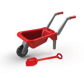 Ігровий набір Doloni 01530/01 Red тачка для пісочниці з лопатою