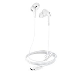 Дротові навушники Hoco M1 Pro Type-C White