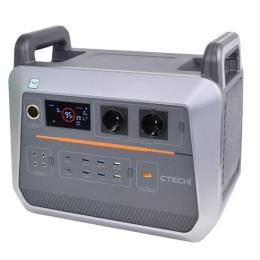 Зарядна станція CTECHi ST2000 Gray 2000W 1536Wh