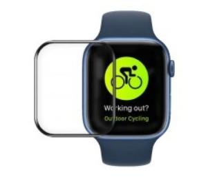 Захисне скло для смарт-годинника Blueo Apple Watch 7/8 41mm Black High Molecule Shock-resistant