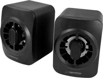 Акустична система Esperanza EGS104 2.0 Black Led Rainbow Sakara