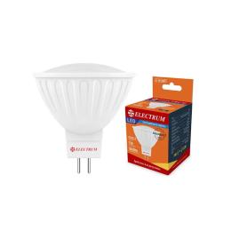 Світлодіодна лампа Electrum LED MR16 7W GU5.3 4000 PA LR-8 White (A-LR-0629)