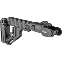 Приклад FAB Defense UAS-AKMS для Сайги складаний вліво з регульованою щокою Black