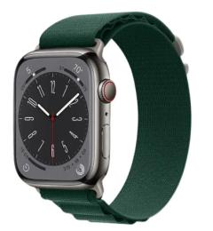 Ремінець для смарт-годинника Infinity Alpin loop UWatch Apple Watch 38mm/40mm/41mm Emerald