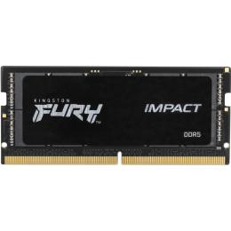 Оперативна память Kingston FURY 64GB (2x32GB) SO-DIMM DDR5 4800 MHz Black (KF548S38IBK2-64) для ноутбуків