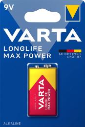 Батарейка Varta Longlife Max Power 6LR61 1 шт