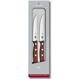 Набір кухонних ножів Victorinox Wood Steak Set Vx51230.12G Brown 2 шт 12см