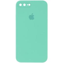 Чохол-накладка EpiK Silicone Case Square Full Camera Protective (AA) Apple iPhone 7 plus/8 plus Turquoise