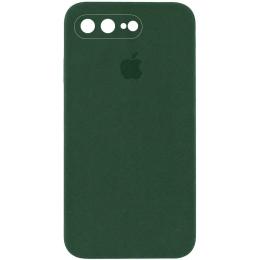 Чохол-накладка EpiK Silicone Case Square Full Camera Protective (AA) Apple iPhone 7 plus/8 plus Cyprus Green