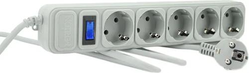 Мережевий фільтр Merlion G518 Gray 5 розеток