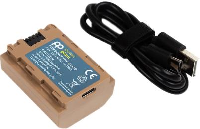 Акумулятор для відеокамери PowerPlant CB970872 Gold Sony TNP-FZ100 2250 мАгод з кабелем Type-C