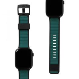 Ремінець для смарт-годинника UAG for Apple Watch 45/44/42mm - RIP CURL X Torquay Black Turquoise (194112R1405D)