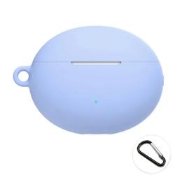 Чохол для навушників Infinity Huawei Freebuds 4i Silicon case with carabine Light Blue