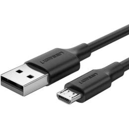 Дата-кабель Ugreen US289 Black USB-A to Micro USB QC3.0 0.5m (60135)
