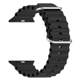 Ремінець для смарт-годинника Infinity Ocean Starp 22 mm watch band Black
