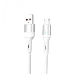 Дата-кабель SkyDolphin USB-000558, USB( тато) - Micro USB ( тато), 1m White