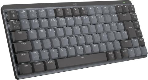 Клавіатура Logitech MX Mechanical Mini Clicky Wireless Illuminated Graphite (920-010782) Eng/Ua