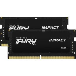 Оперативна память Kingston FURY 32GB (2x16GB) SO-DIMM DDR5 4800 MHz Impact (KF548S38IBK2-32)