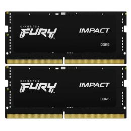 Оперативна память Kingston FURY 32GB (2x16GB) SO-DIMM DDR5 5600 MHz Impact (KF556S40IBK2-32)